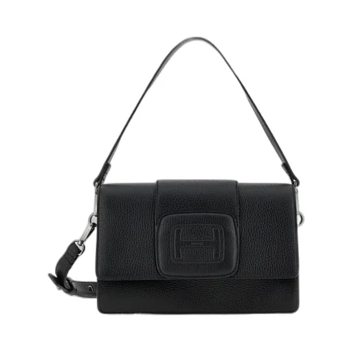 H-Bag Foldover-Top Shoulder Bag