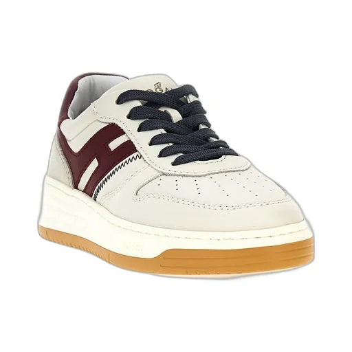 Logo Patch Lace-Up Sneakers