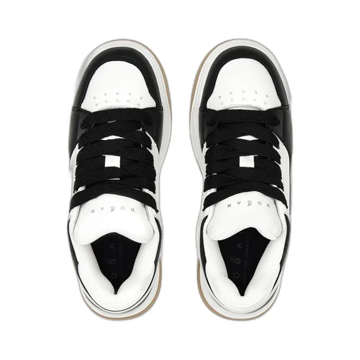 Chamallow Round-Toe Lace-Up Sneakers