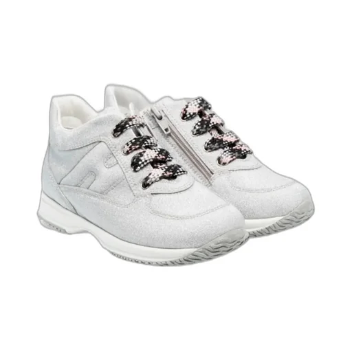 Interactive Lace-Up Sneakers
