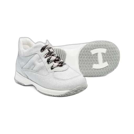 Interactive Lace-Up Sneakers