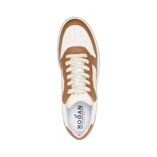 H630 Two-Tone Lace-Up Sneakers