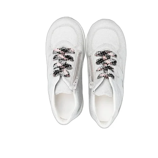 Interactive Lace-Up Sneakers