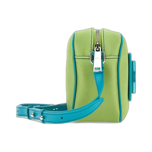 Logo Plaque Zip-Up Shoulder Bag
