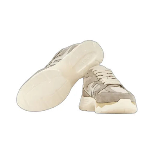 H Logo Patch Panelled Sneakers