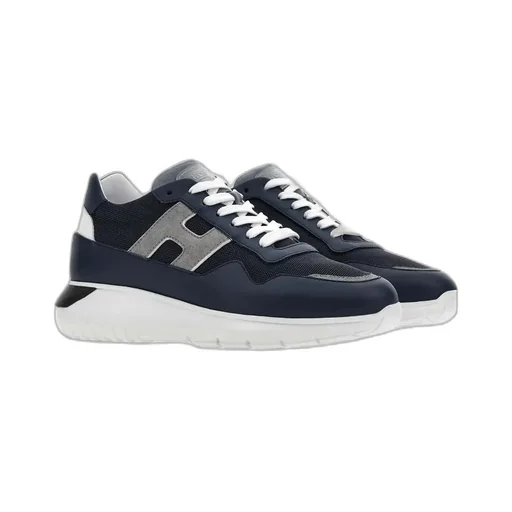 Panelled Low-Top Sneakers