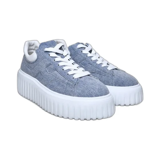 Round Toe Lace-Up Sneakers