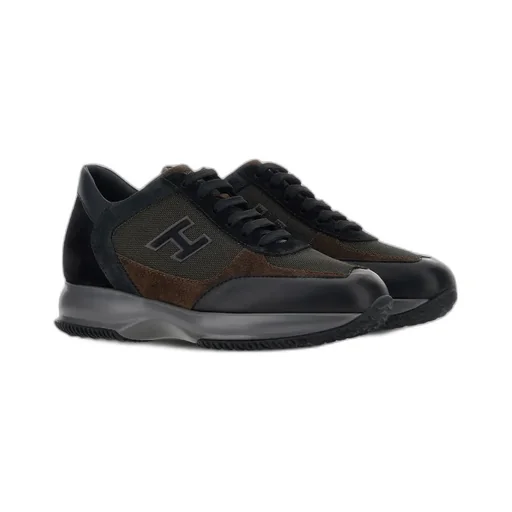 Interactive H Lace-Up Sneakers