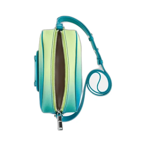 Logo Plaque Zip-Up Shoulder Bag