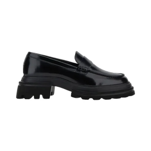 Polished Leather Loafers