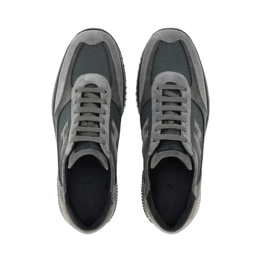 Interactive Lace-Up Sneakers