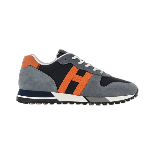 Panelled Suede Sneakers