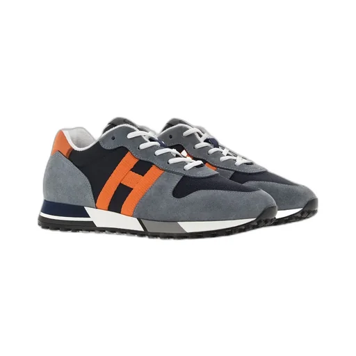 Panelled Suede Sneakers