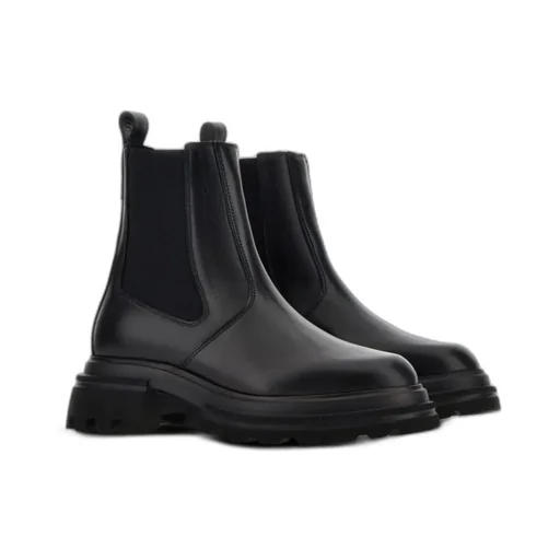 Round Toe Chelsea Ankle Boots