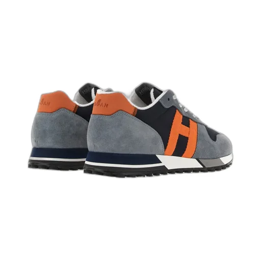 Panelled Suede Sneakers