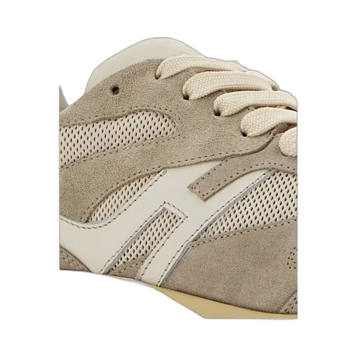 H Logo Patch Panelled Sneakers