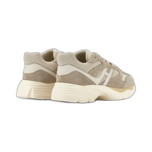 H Logo Patch Panelled Sneakers