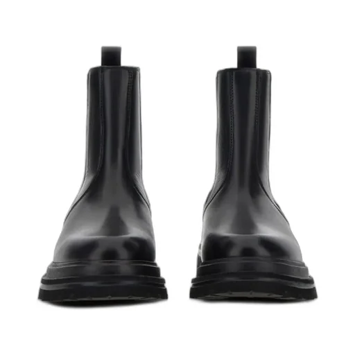 Round Toe Chelsea Ankle Boots