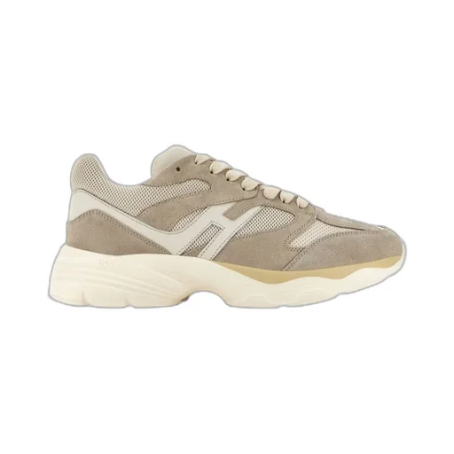 H Logo Patch Panelled Sneakers