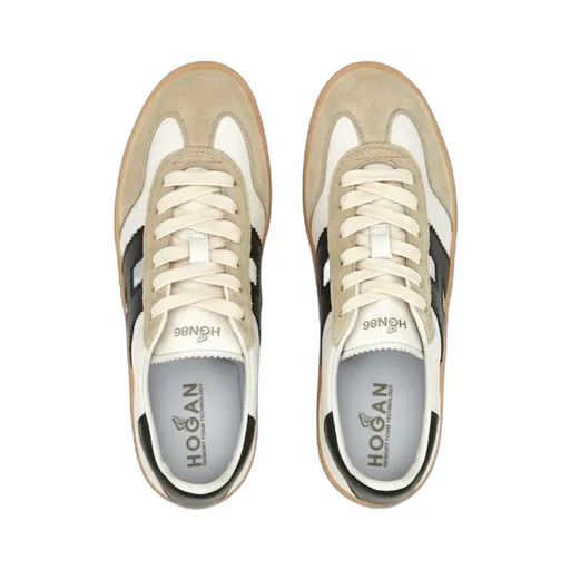 Cool Lace-Up Leather Sneakers