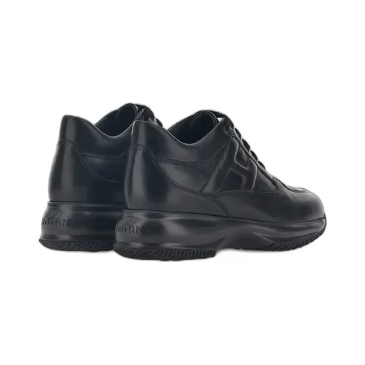 Round-Toe Lace-Up Sneakers
