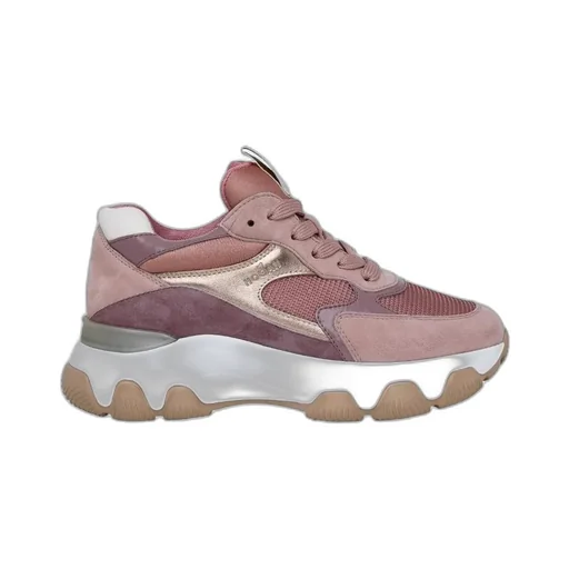 Hyperactive Logo Detailed Lace-Up Sneakers