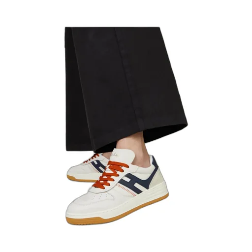 Logo Patch Lace-Up Sneakers