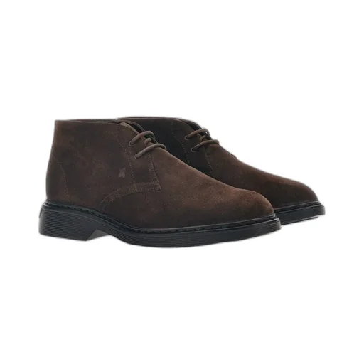 Pointed-Toe Lace-Up Shoes