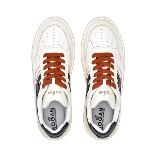 Logo Patch Lace-Up Sneakers