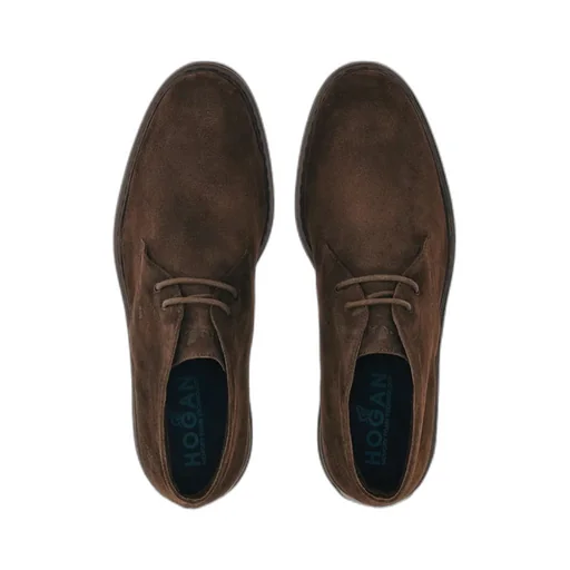 Pointed-Toe Lace-Up Shoes