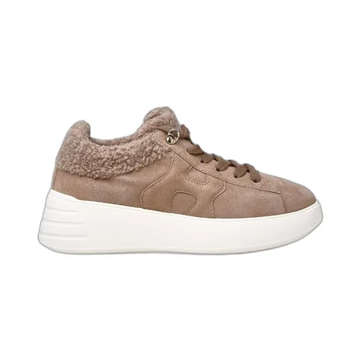 Rebel Logo-Detailed Platform Sneakers