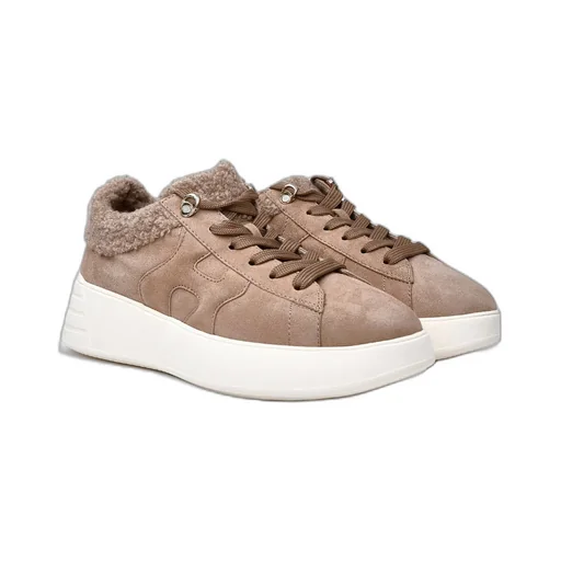Rebel Logo-Detailed Platform Sneakers