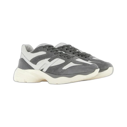 H Logo Patch Panelled Sneakers