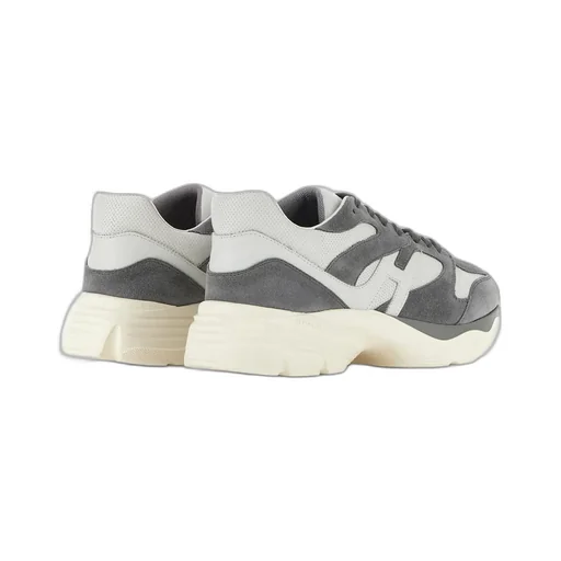H Logo Patch Panelled Sneakers