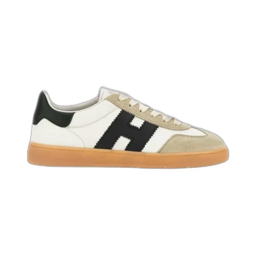 Cool Lace-Up Leather Sneakers