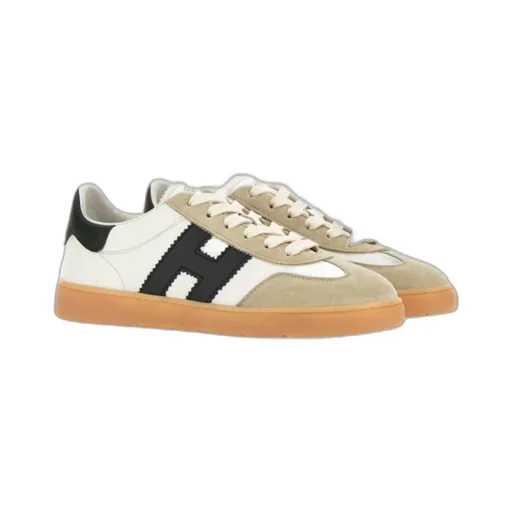 Cool Lace-Up Leather Sneakers