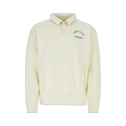 Logo-Printed Long-Sleeved Polo Shirt