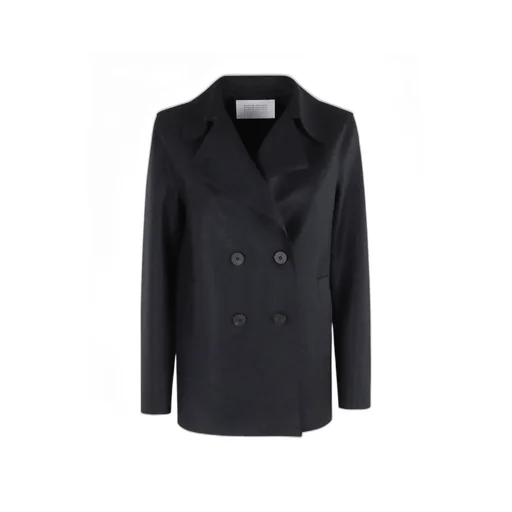Virgin Wool Double-Breasted Blazer