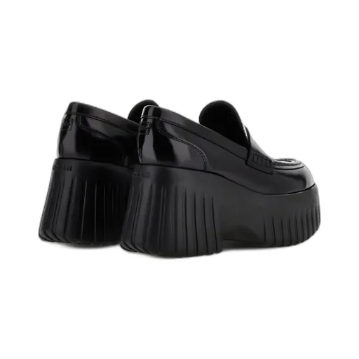 H-Stripes Slip-On Platform Loafers