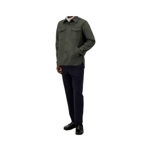 Cashmere Shirt Jacket