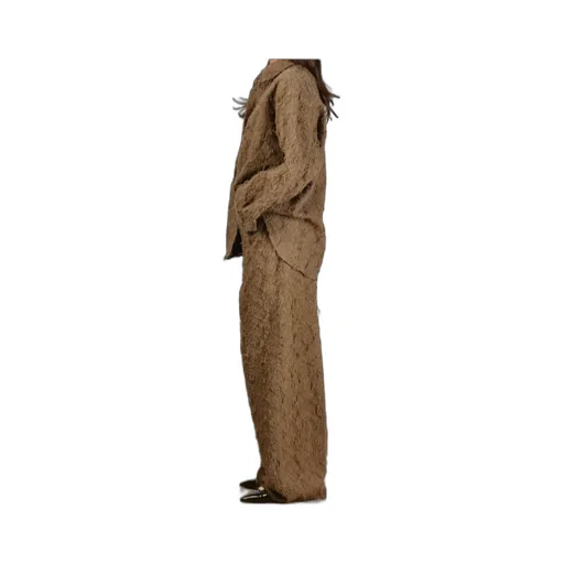 Denim Trousers With Belt Loops