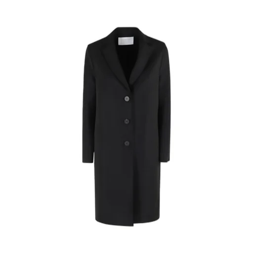 Virgin Wool Single-Breasted Coat