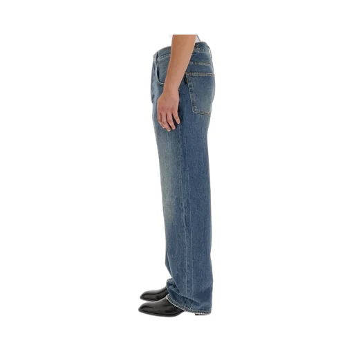 Straight-Leg Cotton Jeans