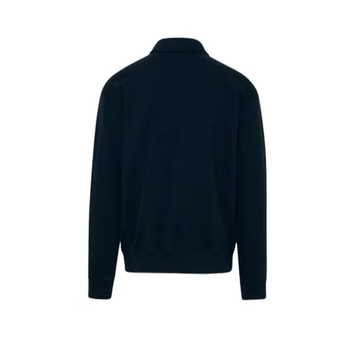Buttoned Long-Sleeved Polo Shirt