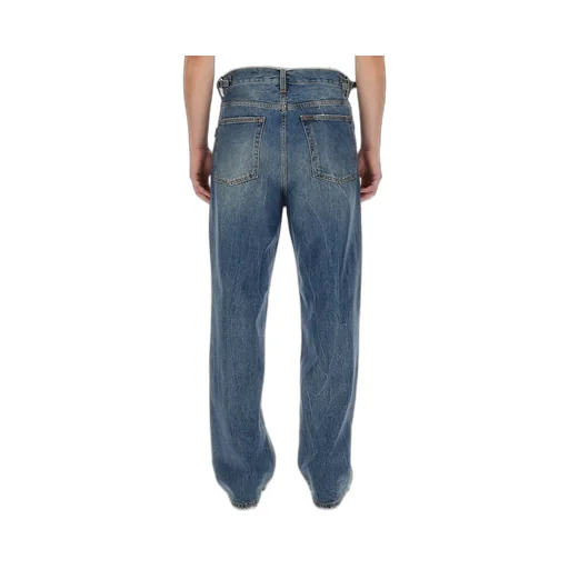 Straight-Leg Cotton Jeans