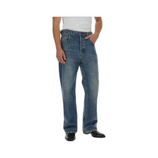Straight-Leg Cotton Jeans