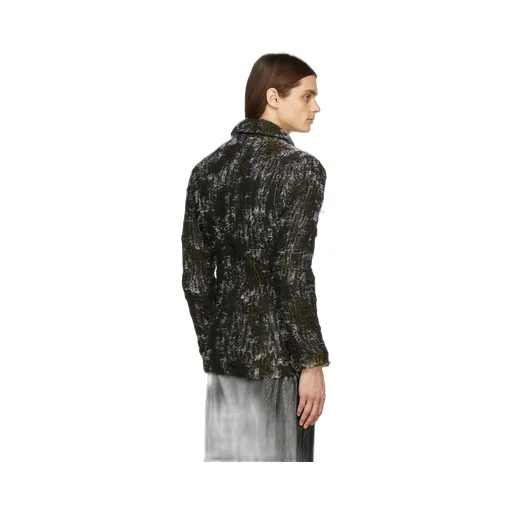 Coarse Wool Casual Jacket