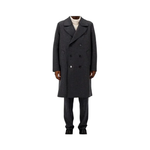 Double-Breasted Wool Coat