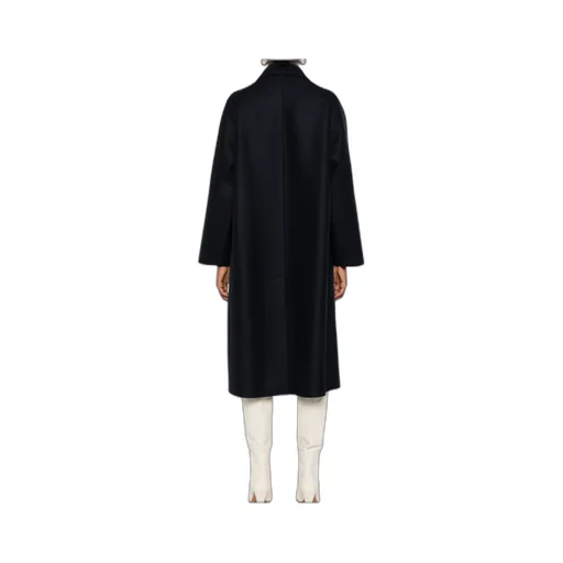 Button-Front Raglan-Sleeve Coat