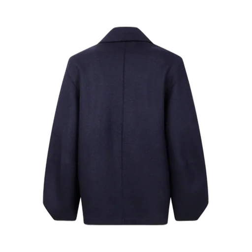 Button-Fastening Patch-Pocket Jacket